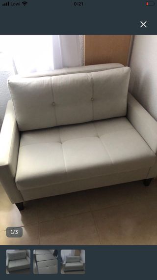 Sofá Cama Brest El Corte Inglés Beige