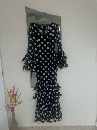 Traje Flamenca Lunares Talla 34-38
