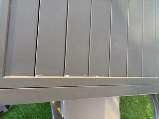 Conjunto mesa de jardin extensible con sillas