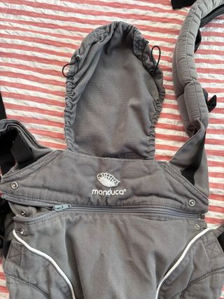 Mochila Portabebés Manduca First Original Gris