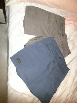 Pantalones cortos cómodos con bolsillos