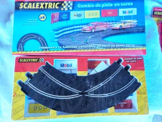 Scalextric Cruce en Curva