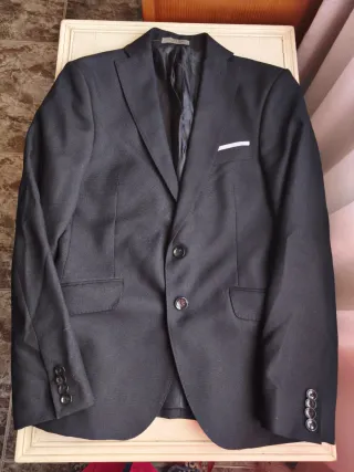 Chaqueta Negra Hombre