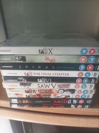 Pack Películas Saw DVD
