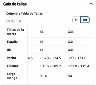 Chaqueta Columbia Original – Nueva con etiquetas