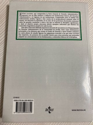 Manual derecho administrativo