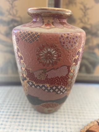 Jarrón japonés antiguo