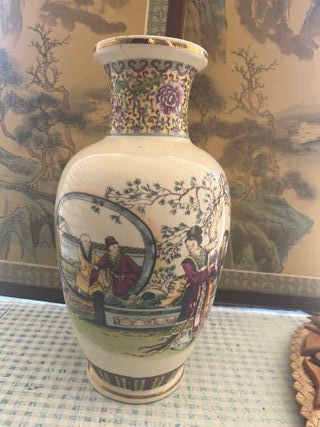 Jarrón japonés antiguo