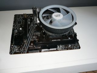 Placa Base MSI A520M-A PRO + Procesador