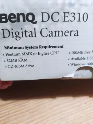 Cámara Digital BenQ DC E310