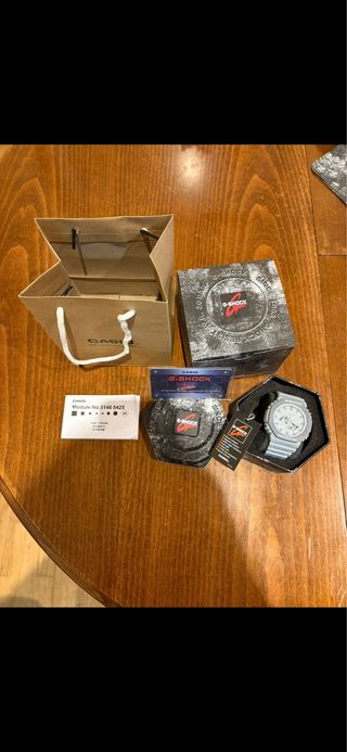 Reloj Casio G-Shock Gris Nuevo