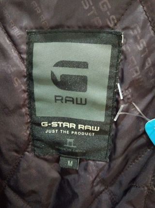 Chaqueta G-Star RAW acolchada negra