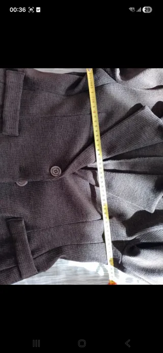 Completo velluto leggero marrone