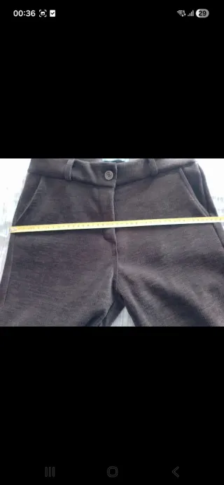 Completo velluto leggero marrone