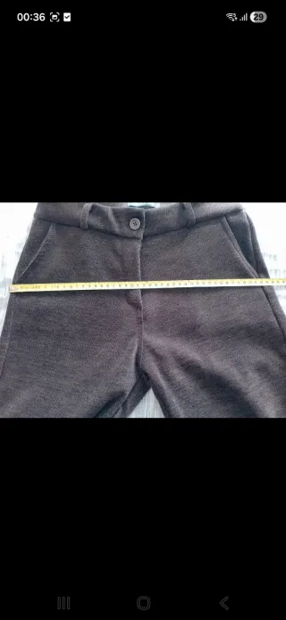 Completo velluto leggero marrone