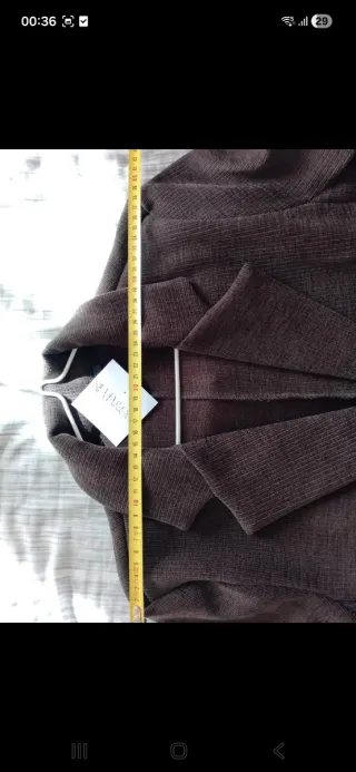 Completo velluto leggero marrone