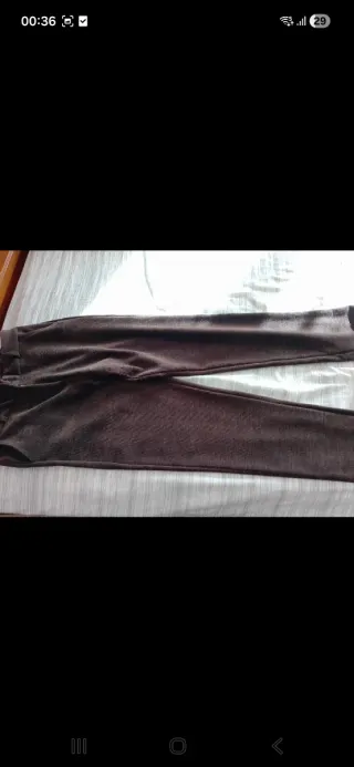 Completo velluto leggero marrone