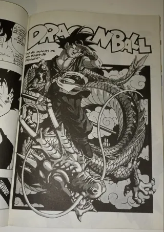 Último comic serie roja dragon ball número 58