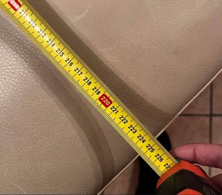 Divano 3 posti pelle e camoscio