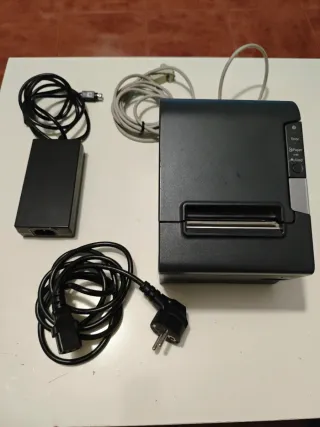 Impresora Tickets Epson Negra