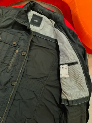 Giacca Hugo Boss Nera Taglia 54