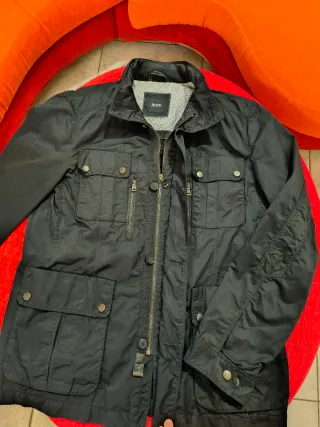 Giacca Hugo Boss Nera Taglia 54