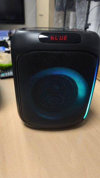 Altavoz Karaoke con 2 Micrófonos Inalámbricos