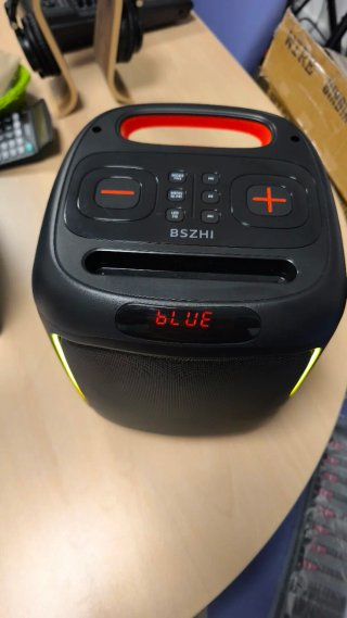 Altavoz Karaoke con 2 Micrófonos Inalámbricos