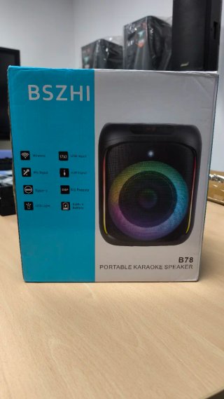 Altavoz Karaoke con 2 Micrófonos Inalámbricos