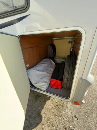 Autocaravana integral cama Isla