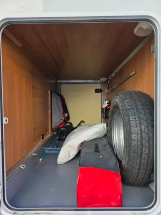 Autocaravana integral cama Isla