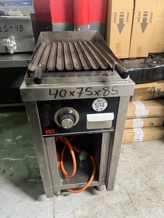 Parrilla de gas HR piedra volcánica