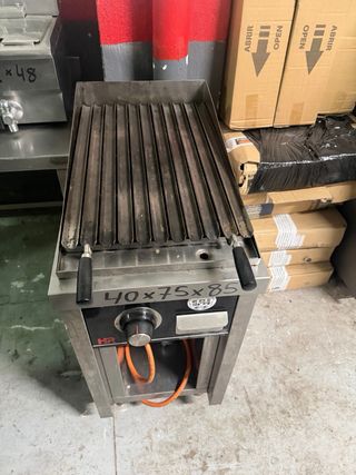 Parrilla de gas HR piedra volcánica