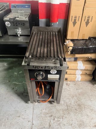Parrilla de gas HR piedra volcánica