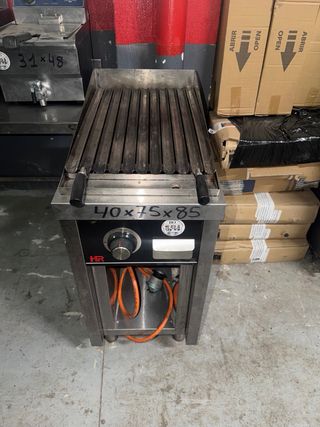 Parrilla de gas HR piedra volcánica