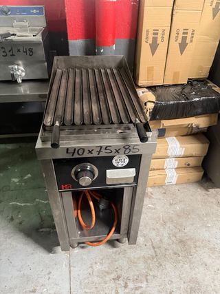 Parrilla de gas HR piedra volcánica