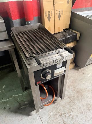 Parrilla de gas HR piedra volcánica