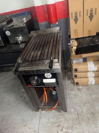Parrilla de gas HR piedra volcánica
