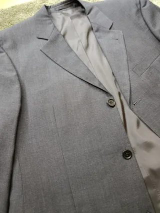Traje Vintage Hugo Boss gris