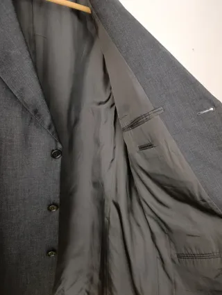 Traje Vintage Hugo Boss gris
