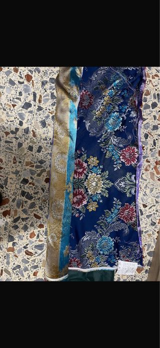 Tela de fallera azul 1,5m