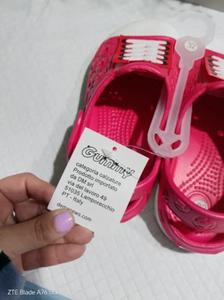 Gummy Scarpe Mare Bambina Rosa Taglia 32