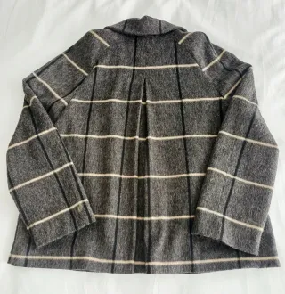 Casaco Zara xadrez tamanho M