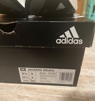 Zapatillas Adidas Adizero Aruku Talla 43 (26,5cm)