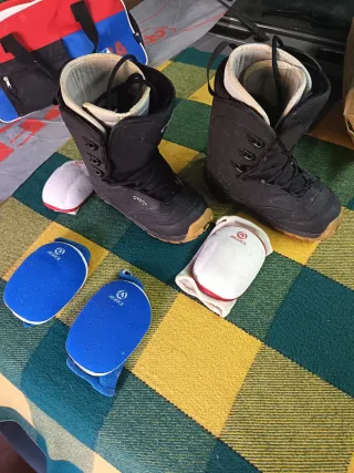 Tabla Snow + Botas + Fijaciones
