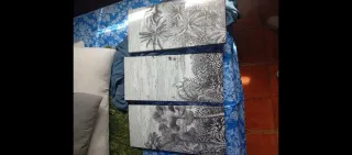 Set 3 Lienzos Decorativos Selva