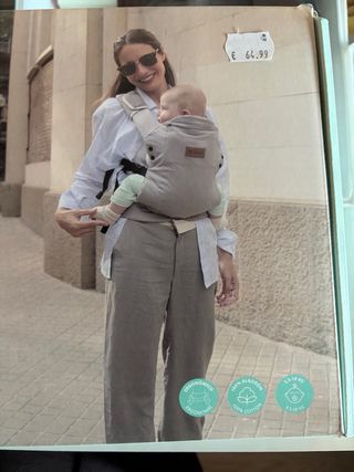 Mochila Portabebés Ergonómica Jane Con Garantia