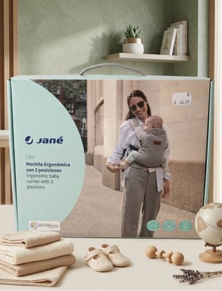 Mochila Portabebés Ergonómica Jane Con Garantia