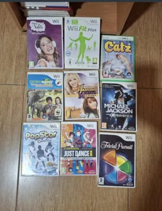 Consola Nintendo Wii Negra + Accesorios