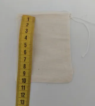 Bolsas de tela para té o infusiones
